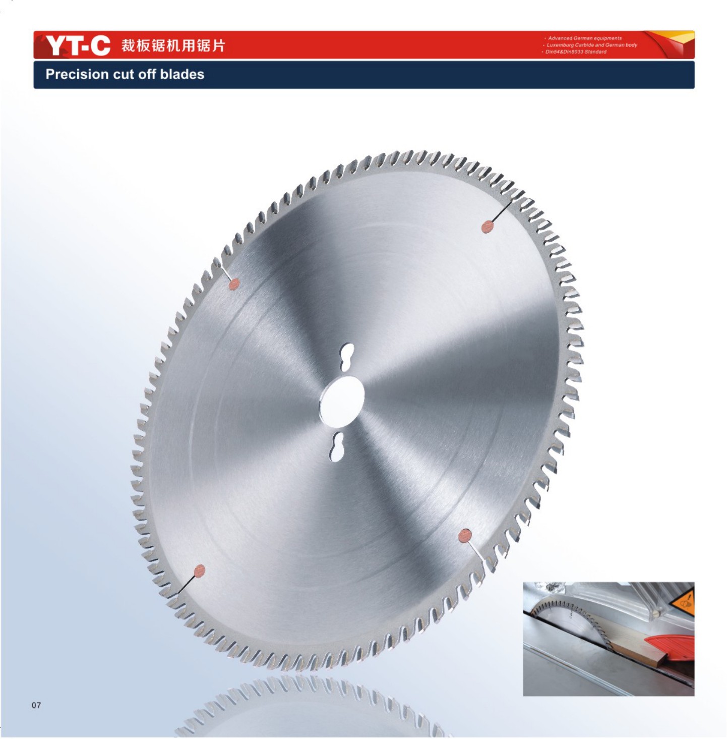Carbide Saw Blade - Precision Cut-Off