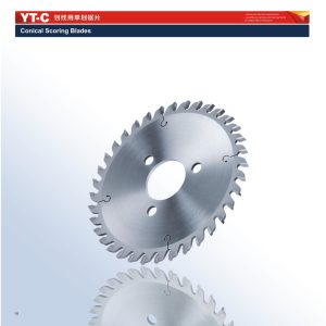 Conical Scoring Saw Blade