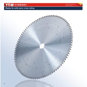 Solid Wood Cross-Cutting Saw Blade